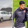 Boca Juniors: Advíncula apareció en un modesto carro y Zambrano lo troleó en Instagram