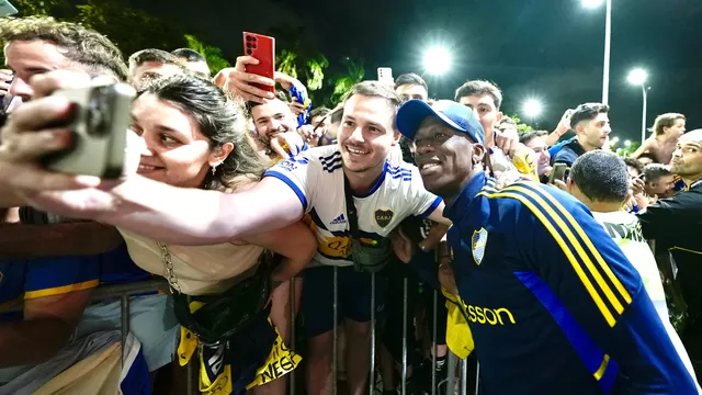 Boca Juniors con Advíncula llegó a Brasil  para la final de la Libertadores