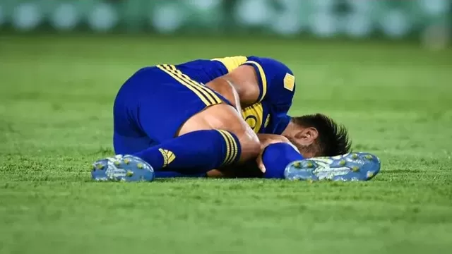 Boca Juniors: Así se rompió Toto Salvio los ligamentos de la rodilla izquierda