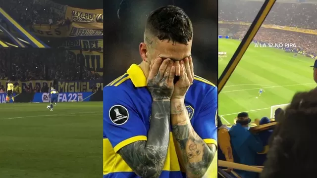 Boca Juniors: Así vivió la &#39;12&#39; el penal fallado por Benedetto