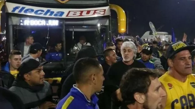 Di Zeo estuvo en la despedida de Boca Juniors antes de viajar a Madrid. | Foto: La Tercera de Chile