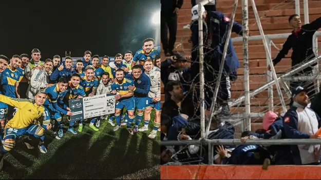 Boca Juniors avanzó en la Copa Argentina en partido con graves incidentes