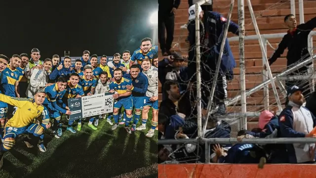 Boca Juniors avanzó en la Copa Argentina en partido con graves incidentes