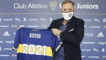 Miguel Ángel Russo, entrenador argentino de 64 años. | Foto: Boca Juniors