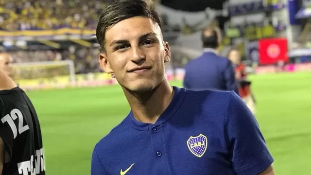 Maxi Zalazar, delantero argentino de 18 años. | Foto: Instagram/Video: YouTube