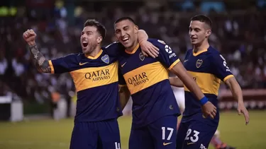 Boca goleó a LDU en Quito y acaricia las semifinales. | Foto: AFP