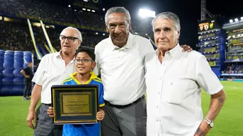 Boca Juniors le rindió un homenaje a Julio Meléndez en La Bombonera