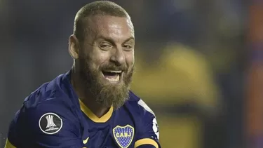 El último partido de De Rossi fue el 1 de septiembre ante River Plate. | Foto: AFP