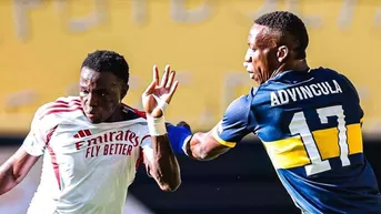 Boca Juniors de Advíncula empató 2-2 ante Benfica por el Mundial de Clubes
