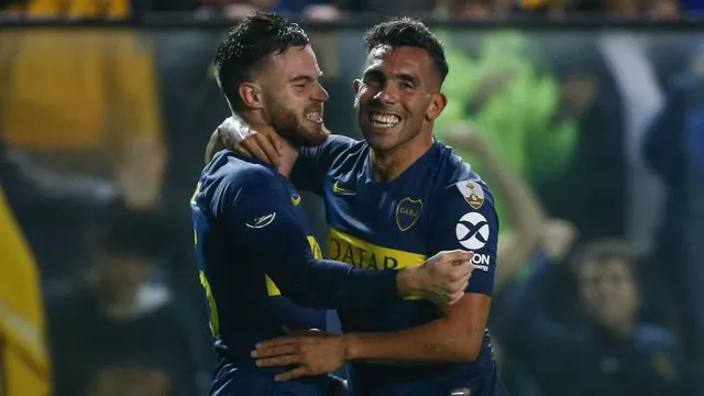 Boca Juniors a octavos de la Libertadores como primero del Grupo G al vencer 2-1 a Paranaense | Foto: AFP.