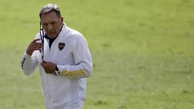 Russo abandonó este martes el predio de Boca Juniors en silencio | Video: ESPN.