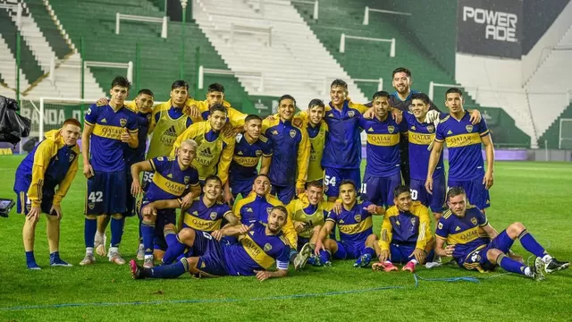 Así celebraron los juveniles de Boca Juniors | Video: Twitter.