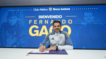 Boca Juniors presentó a Fernando Gago como nuevo técnico