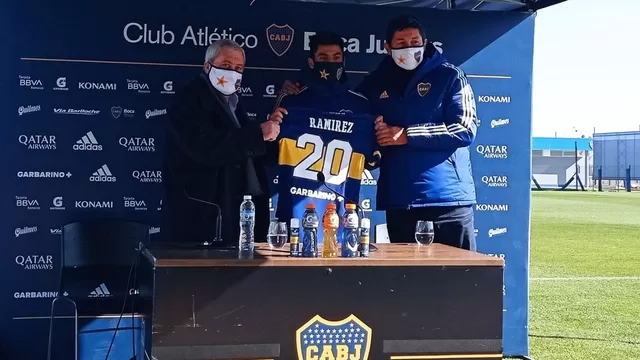 Boca Juniors presentó a Juan Ramírez y el próximo será Luis Advíncula