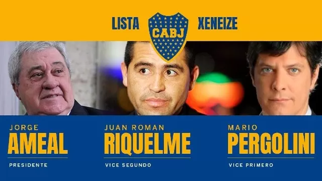 Riquelme anunció su candidatura a la vicepresidencia de Boca Juniors | Foto: Olé.
