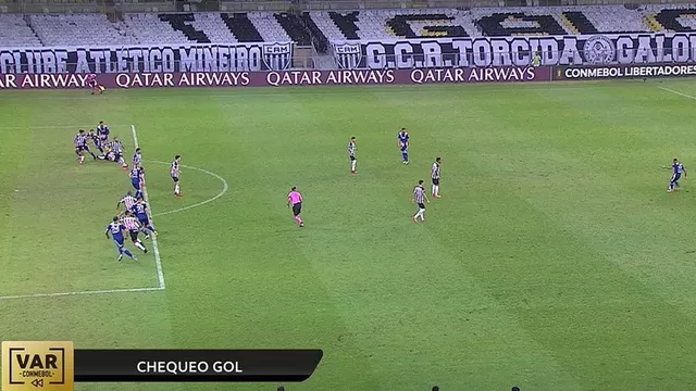 Boca Juniors vs. Atlético Mineiro: Por esta imagen se anuló el gol del &#39;Pulpo&#39; González
