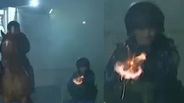 Camarógrafo de TyC Sports fue herido con balas de goma. | Video: TyC Sports Camarógrafo de TyC Sports fue herido con balas de goma. | Video: TyC Sports