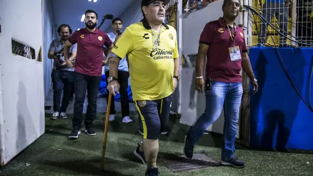 Boca vs. River: Maradona se negó a hablar del equipo &#39;xeneize&#39;