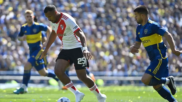 Sin Advíncula, Boca Juniors cayó 2-0 ante River Plate  por el Superclásico argentino