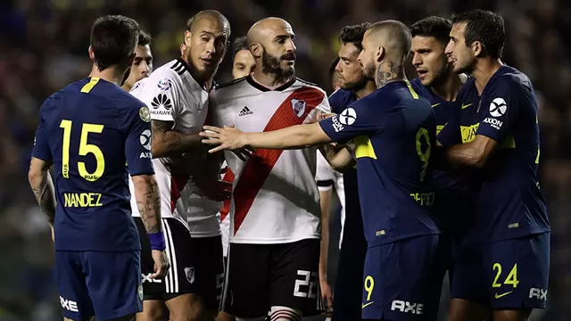 Boca y River chocar&amp;aacute;n por primera vez en una final de Copa Libertadores. | Foto: AFP