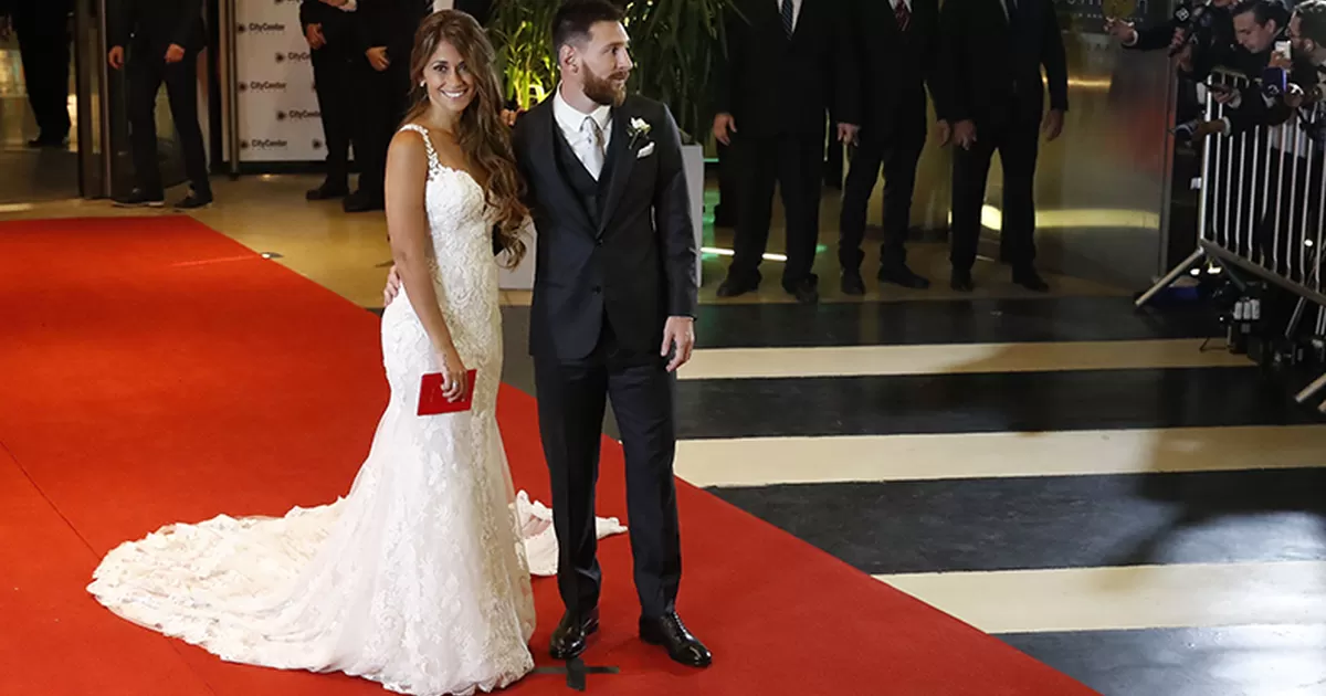 Boda de Messi: las mejores imágenes del vestido de Antonela Roccuzzo |  America deportes