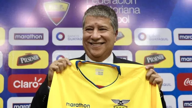 &#39;Bolillo&#39; Gómez fue presentado como seleccionador de Ecuador