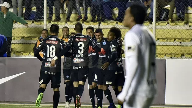 Bolívar: un autogol le da la victoria ante Liga en Copa Sudamericana