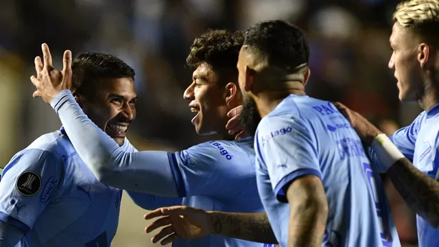 Bolívar es la gran sorpresa de la Copa Libertadores 2023. | Foto: AFP.