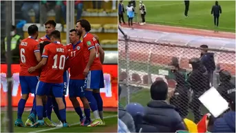 Bolivia: Hinchas le lanzaron de todo a César Farías tras derrota ante Chile