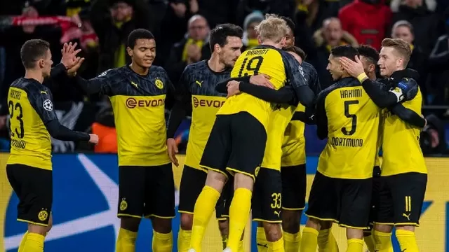 Borussia Dortmund clasificó como segundo del grupo F con 10 puntos. | Foto: Borussia