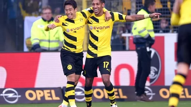 Borussia Dortmund ganó luego de 5 fechas y salió del descenso directo