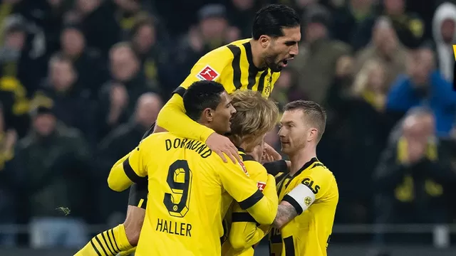 El Dortmund sumó 49 unidades a espera del desarrollo de la jornada de la Bundesliga. | Foto: Borussia Dortmund.