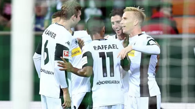 Borussia Monchengladbach venció 2-0 al Werder Bremen y se acerca a la cabeza
