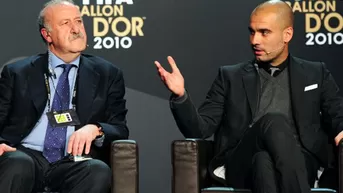 Del Bosque: "¿Por qué no puede un catalán como Guardiola ser seleccionador?"