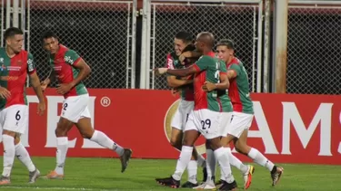 El equipo uruguayo sigue en camino en la Copa Libertadores tras superar a su similar venezolano. | Foto: Boston River.