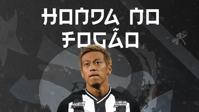 Keisuke Honda tiene 33 años | Foto: Botafogo.