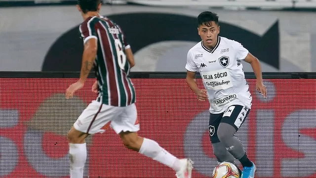 Lecaros llegó a inicios del 2020 al Botafogo procedente del Cusco FC. | Foto: Instagram