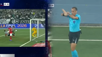 Fogao anotó el 2-0 de Botafogo vs Cienciano pero el VAR lo anuló por acción de Danilo