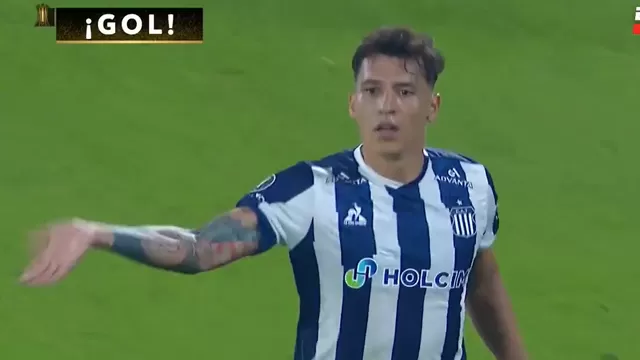 Botta anotó el primero del Talleres vs Alianza Lima por Copa Libertadores / Captura / ESPN