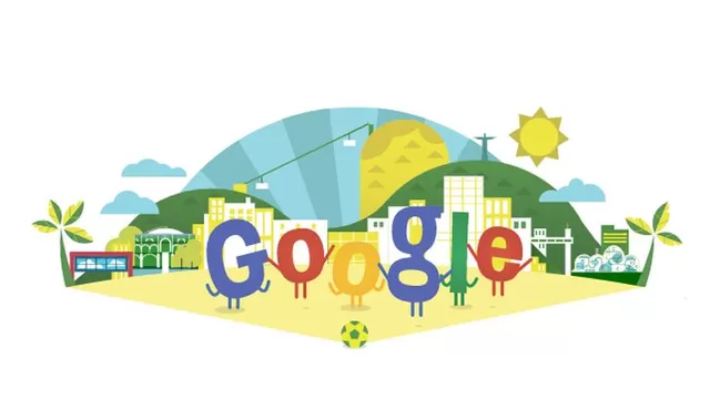 Google dedica doodle al Mundial de Brasil 2014 previo a su inicio