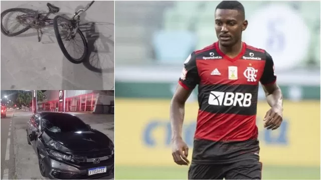 Brasil: Acusan de homicidio culposo a jugador de Flamengo que atropelló un ciclista