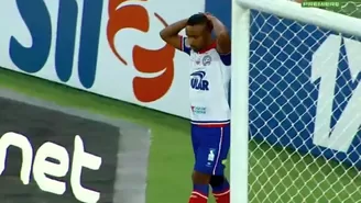 Terrible error de Élber en el Fluminense vs Bahia. | Video: SporTV