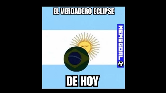 Los memes del triunfo de Brasil sobre Argentina.-foto-1