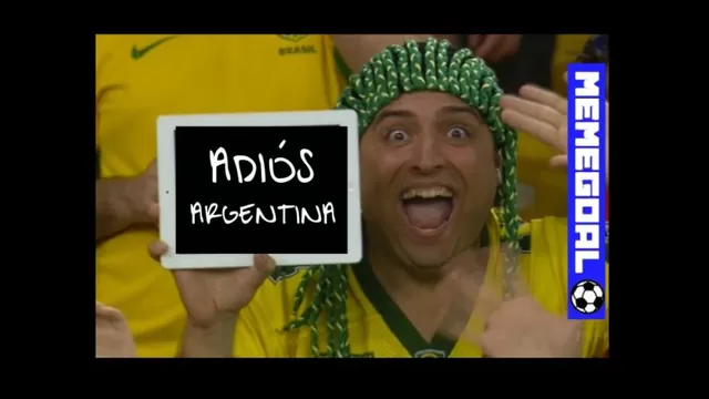 Los memes del triunfo de Brasil sobre Argentina.-foto-2