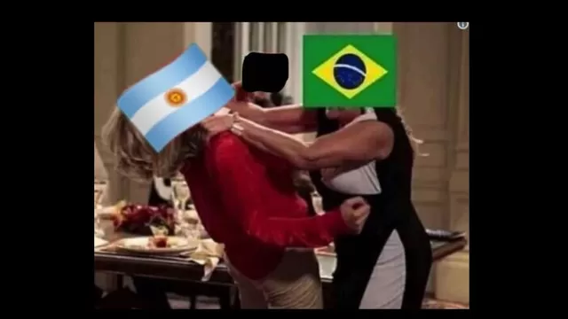 Los memes del triunfo de Brasil sobre Argentina.-foto-3