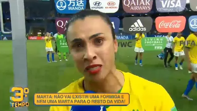 Brasil fue eliminado del Mundial femenino y Marta dio un emocionante mensaje