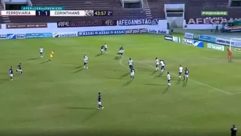 Brasil: Golazo de tiro libre de Xandão al Corinthians a lo Roberto Carlos