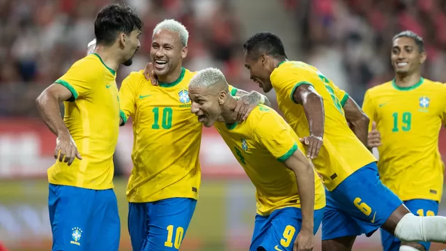 Brasil goleó 5-1 a Corea del Sur en un amistoso de preparación de cara al Mundial
