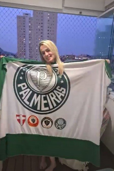 Ella era hincha confesa de Palmeiras | Foto: Instagram.