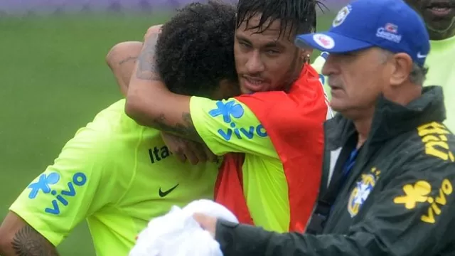 Brasil inició entrenamientos para el Mundial con frío, viento y lluvia
